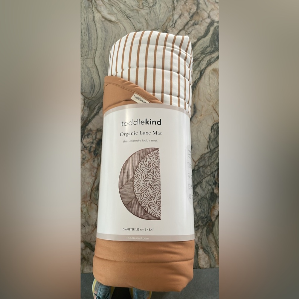 Toddlekind Snuggle Playmat for baby - Camel with Stripes